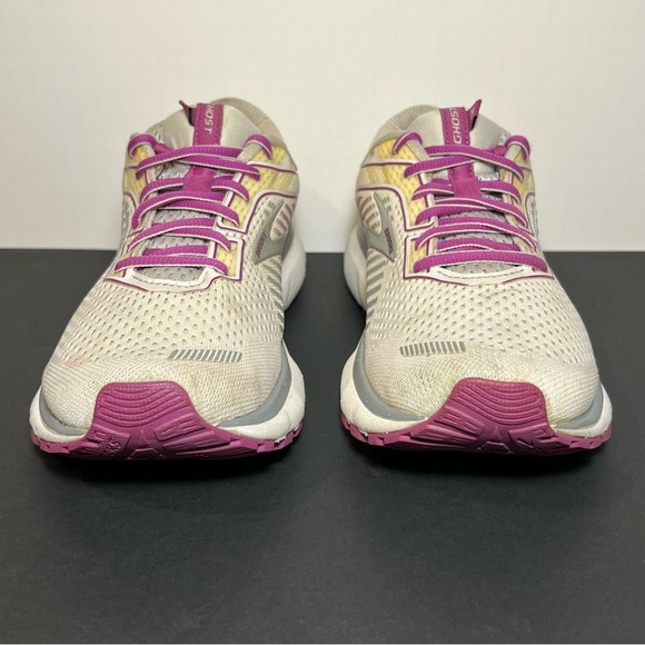 Womens BROOKS Ghost 12 Purple Running Shoes / Size 9 - Picture 4 of 9